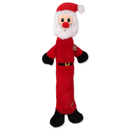 Igrača Dog Fantasy Winter Tale Santa, plišasta, s piščalko, 58 cm