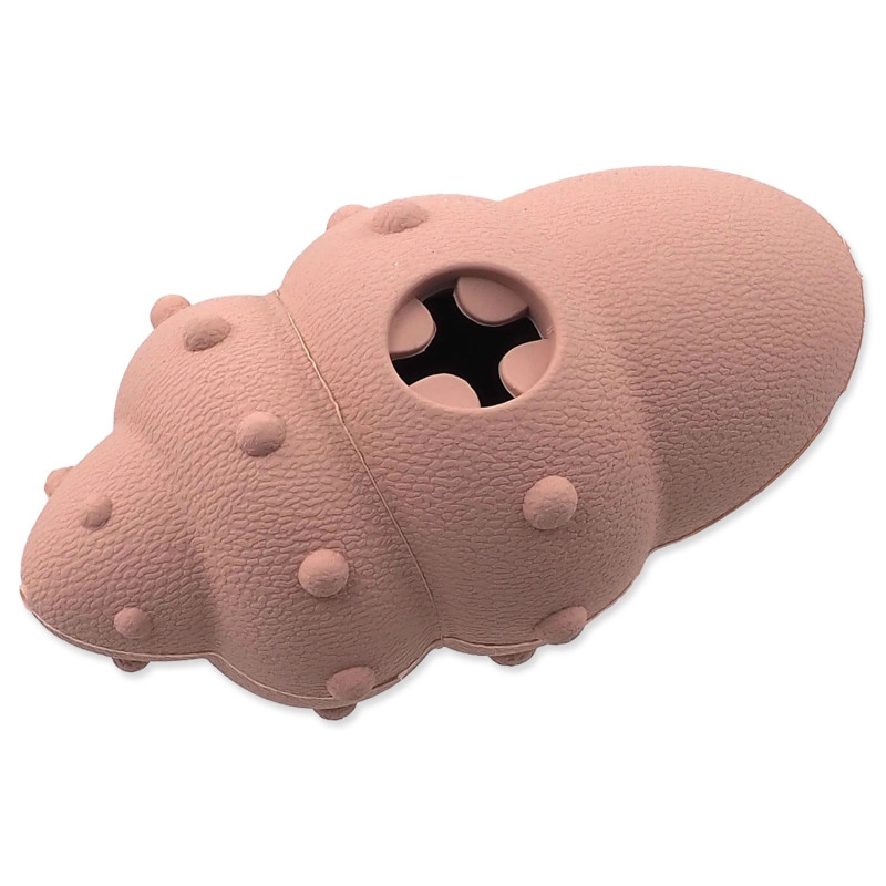 Igrača Dog Fantasy Sea Natural Toy školjka guma rožnata 14,5 cm