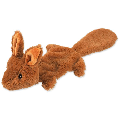 Igrača Dog Fantasy Recycled Toy zajec z piščalko in šuštečim repom 50 cm