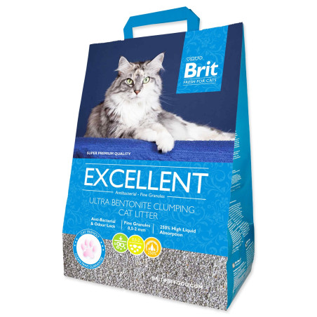 Leglo Brit Fresh za mačke Excellent Ultra bentonit 5 kg