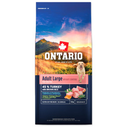 Hrana Ontario Large Weight Control Purana in rjavi riž 12kg