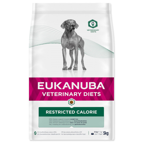 Hrana EUKANUBA Veterinary Diets z omejenimi kalorijami 5 kg