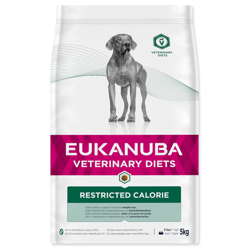 Hrana EUKANUBA Veterinary Diets z omejenimi kalorijami 5 kg