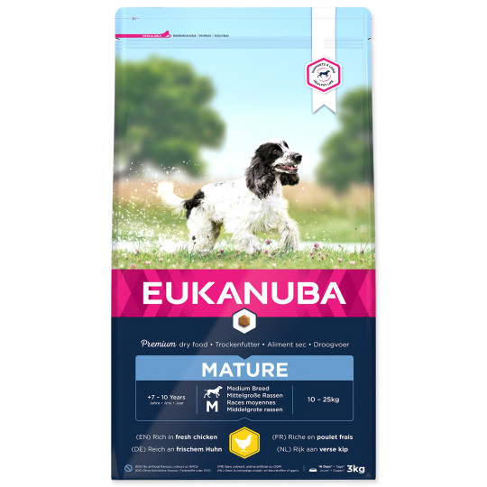 Hrana EUKANUBA Mature Medium 3 kg