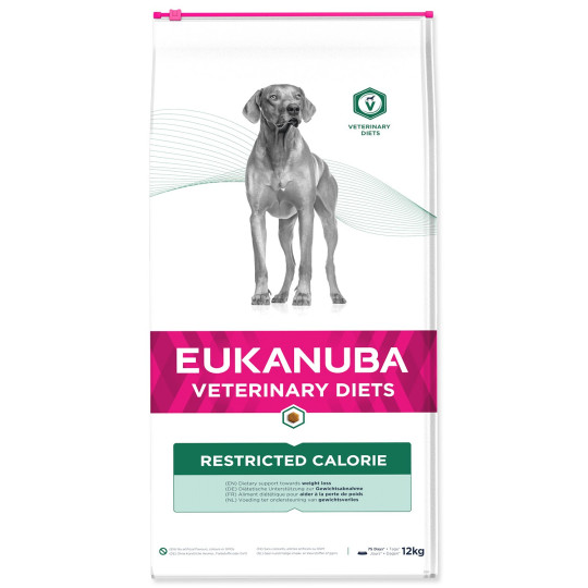 Hrana EUKANUBA Veterinary Diets z omejenim vnosom kalorij 12 kg