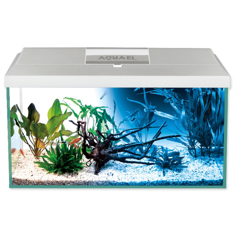 Akvarijski komplet Aquael LEDDY LED Day & Night bel 41x25x25cm 25l