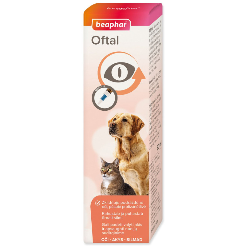 Beaphar Oftal očne kapljice 50 ml