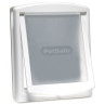 PetSafe plastična vratca s prozorno klapno, bela, izrez 37x31,4 cm