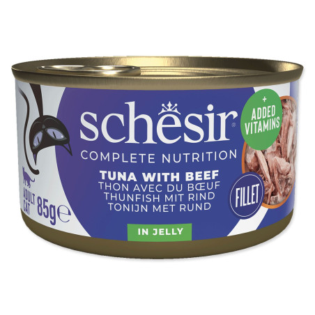 Konzerva SCHESIR piščanec+govedina+riž 85 g
