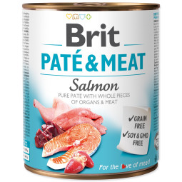 Konserva Brit Paté & Meat losos 800g