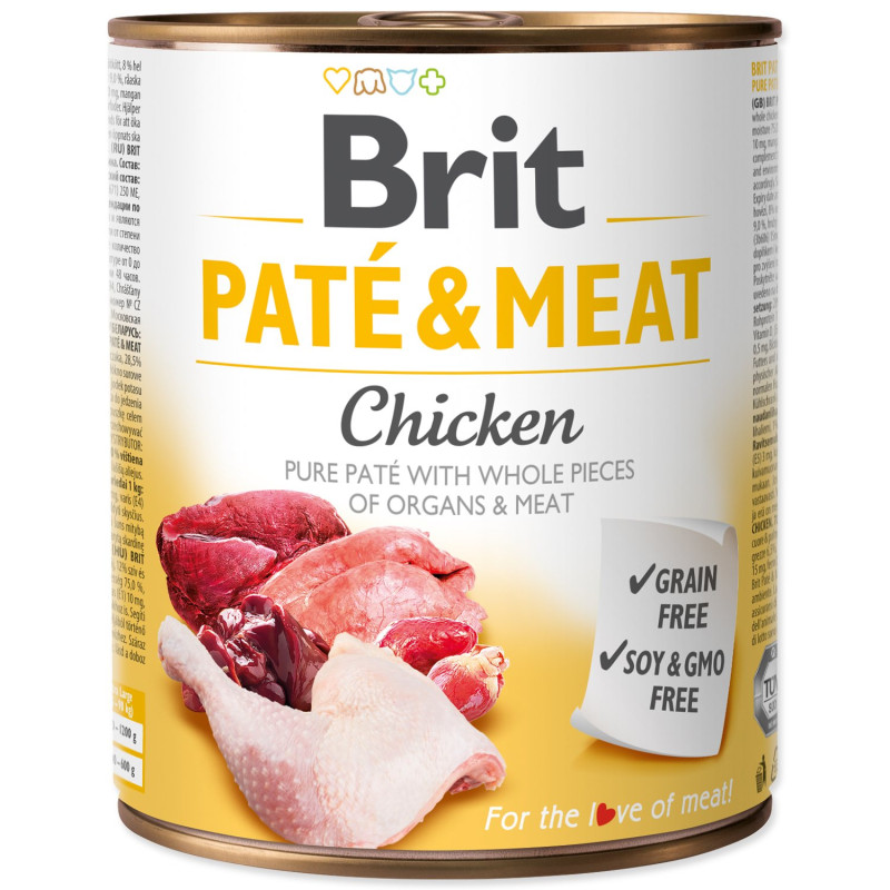 Konzerva Brit Paté & Meat piščanec 800 g