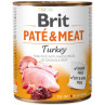 Konzerva Brit Paté & Meat puran 800 g