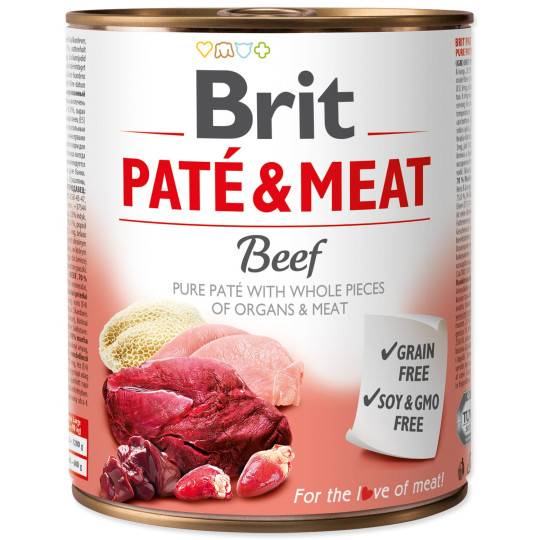 Konserva Brit Paté & Meat goveje 800g