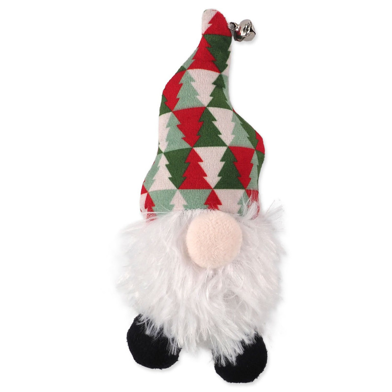 Igrača Magic Cat Winter Tale škrat s cofkom, kapa zeleno-rdeča 15 cm