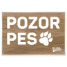 Univerzalna opozorilna tabla: Pozor pes