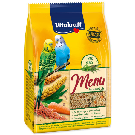 Hrana Vitakraft Menu Vital za papagajčka 500 g