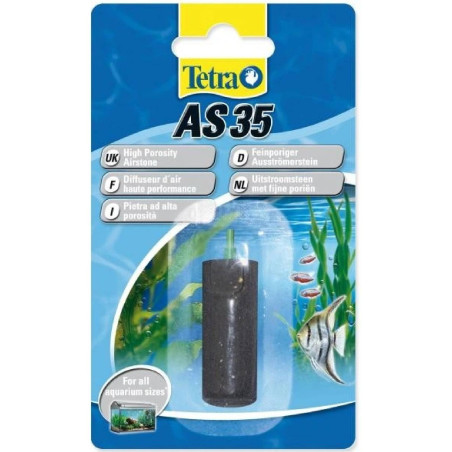 Tetra razpršilni kamen, valjast, št. 3, črn AS35