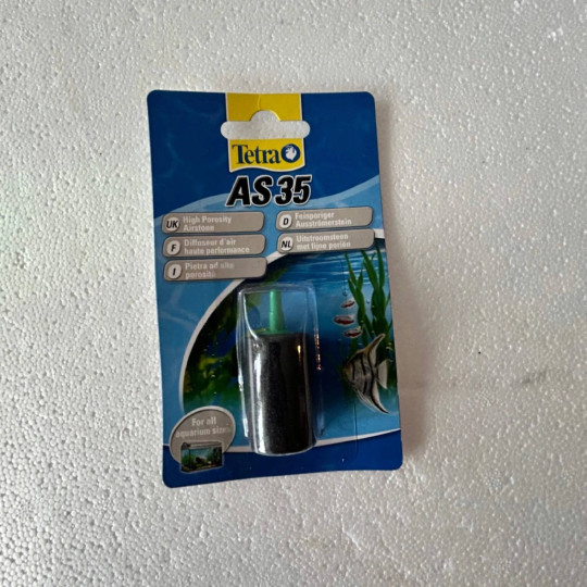 Tetra razpršilni kamen, valjast, št. 3, črn AS35
