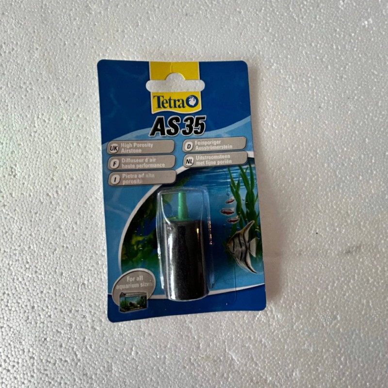 Tetra razpršilni kamen, valjast, št. 3, črn AS35