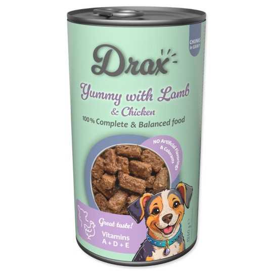 Drax Adult Dog z jagnjetino in piščancem 1240 g