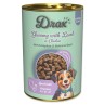 Drax Adult Dog z jagnjetino in piščancem 415 g