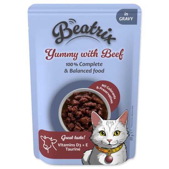Beatrix Adult Cat z govedino 85 g