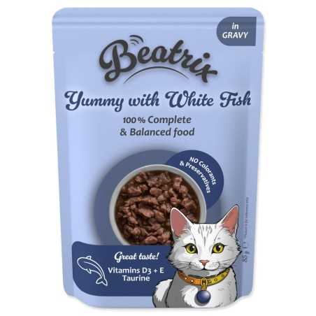 Beatrix Adult Cat z belo ribo 85 g