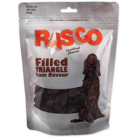 Poslastica Rasco polnjen trikotnik s šunčnim okusom 2,2 cm 450 g