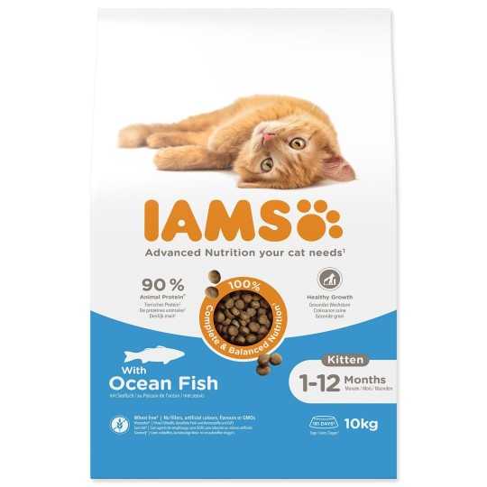 Hrana IAMS Cat Kitten Ocean Fish 10 kg