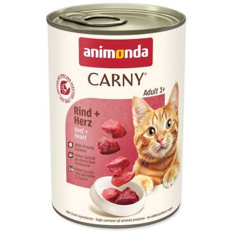 Konzerva Animonda Carny Adult goveje in srce 400 g