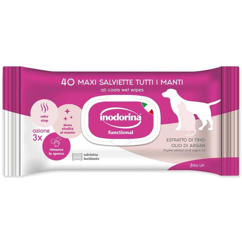 Robčki Inodorina Mleko in Vanilija 40 kosov