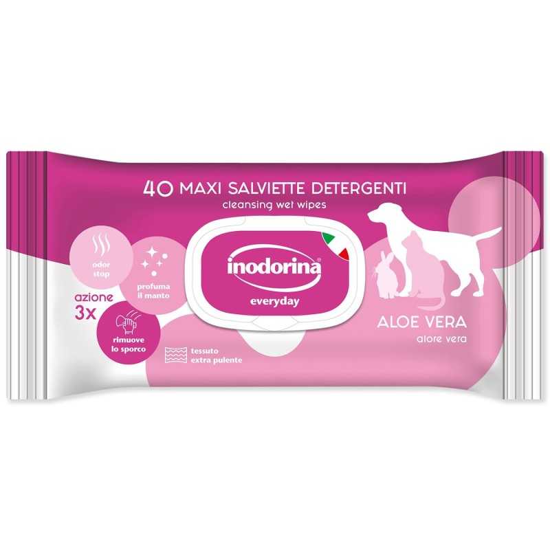 Robčki Inodorina Aloe Vera 40 kosov