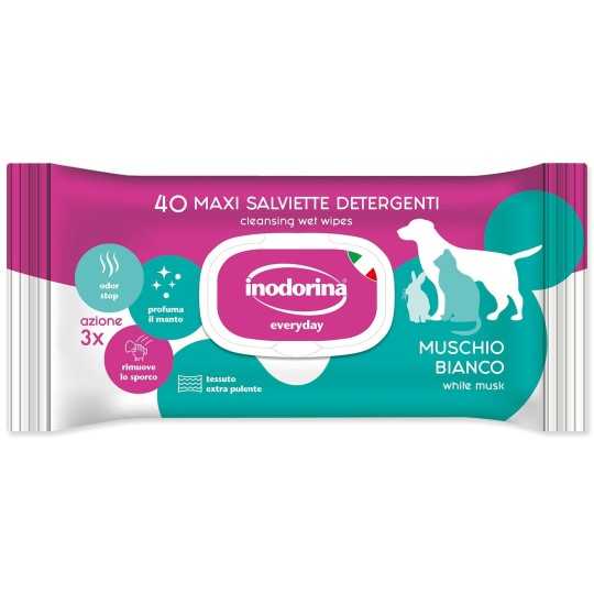 Robčki Inodorina Mošus 40 kos