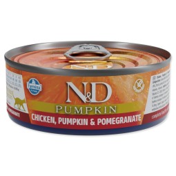 Konzerva N&D Cat Piščanec, buča in granatno jabolko 70 g