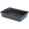 Toaletna posoda Savic z rešetko 42x30x10cm