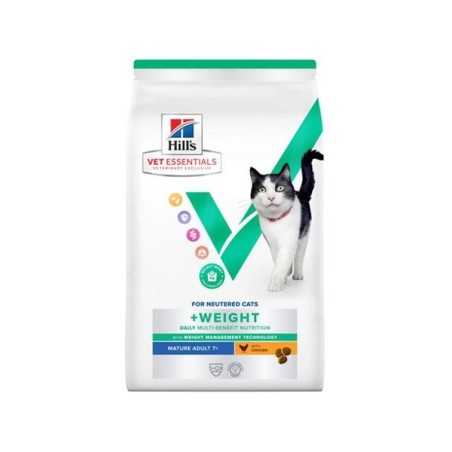 HILLS VE Mačje Multi Benefit za starejše in odrasle, za nadzor teže, piščanec 1,5 kg