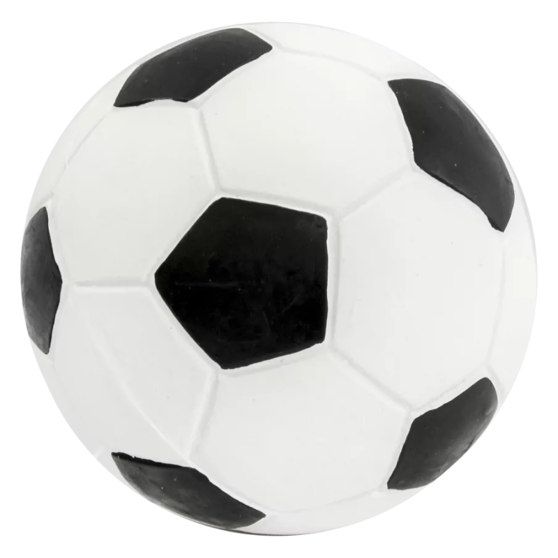 Hračka DF Latex Futbalová lopta so zvukom 10cm