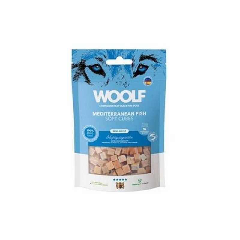Poslastica Woolf Dog Soft Cubes Mediterranean Fish 100 g