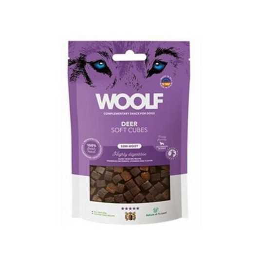 Poslastica Woolf Dog Soft Cubes Deer 100 g