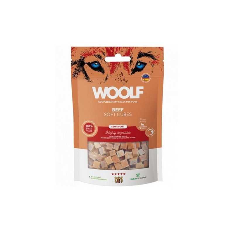 Poslastica Woolf Dog Soft Cubes Beef 100 g
