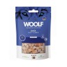 Mehki priboljški za pse Woolf (kockice z raco), 100 g