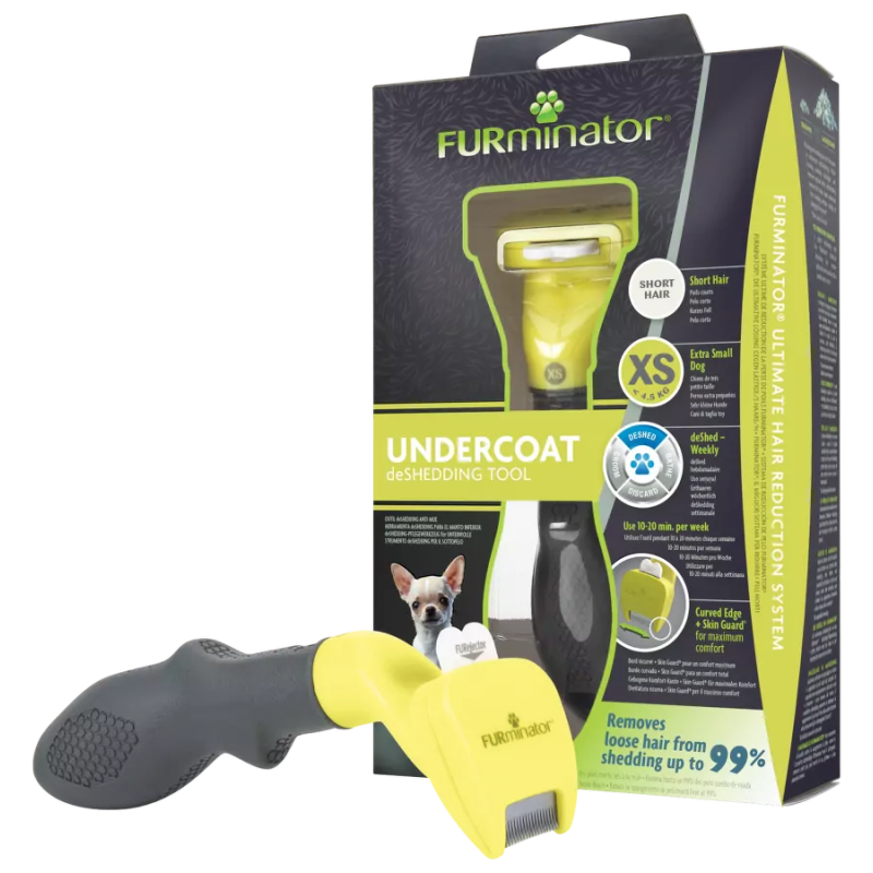Česalo Furminator za kratko dlako TOY do 4,5 kg