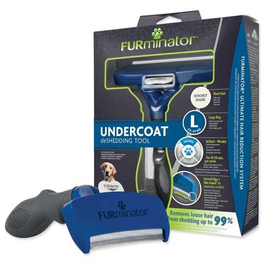 Furminator glavnik za kratko dlako L 24–41 kg