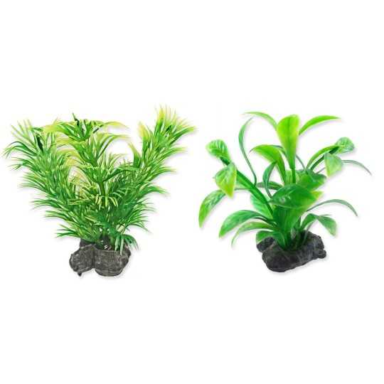 Tetra Plant Decoration Mix (zelena) XS – 6 kosov