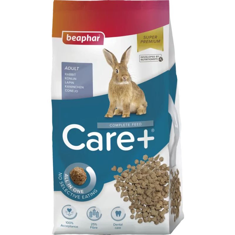 Hrana Beaphar CARE+ za zajca 1,5 kg