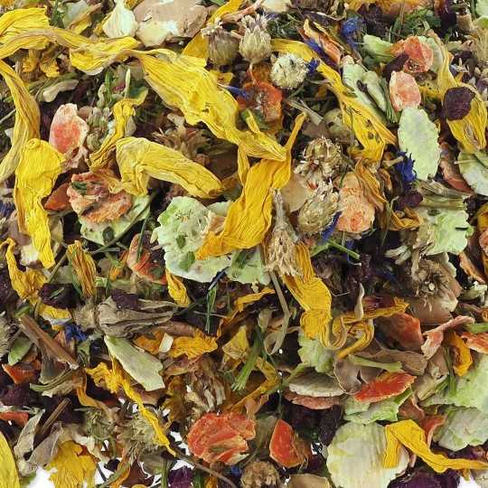 Poslastica Nature Land Botanical poletna zelenjava z rožami 100 g
