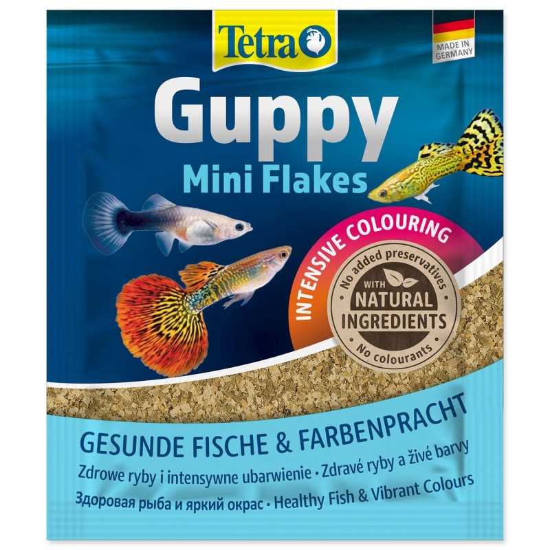 Hrana Tetra Guppy Food vrečka 12 g