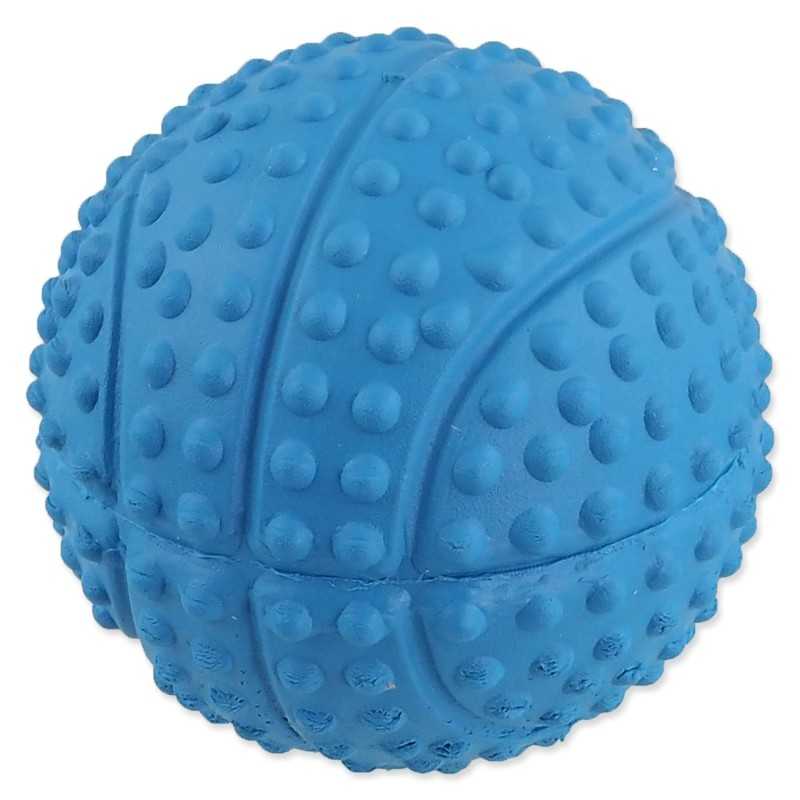 Košarkarska žoga Dog Fantasy igrača z bodicami, ki piska, mešanica barv, 5,5 cm