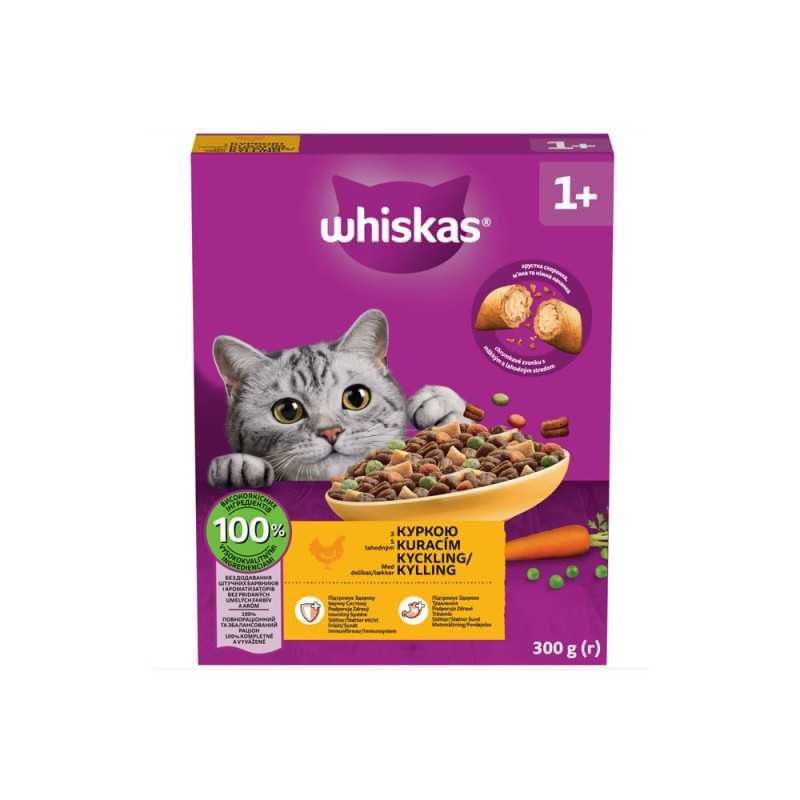 Mars WHISKAS hrana za odrasle mačke s piščancem, 300 g