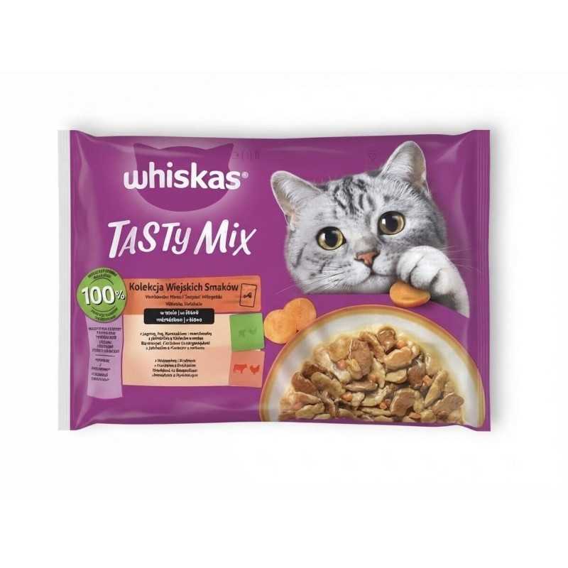 Mars WHISKAS kapsica cat Country Tasty mix 4pack 4 x 85 g